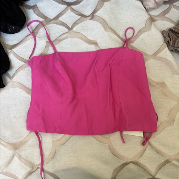 Zara Fuchsia Strappy Camisole - Picture 1 of 2